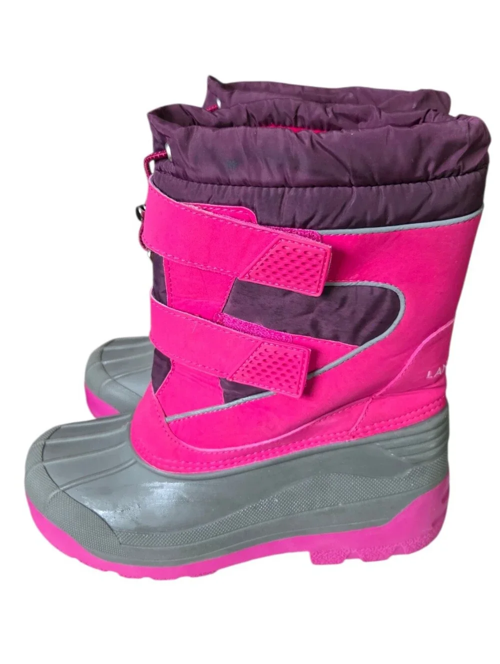 Lands End Kids Winter Ski Boots, Size 5 Medium